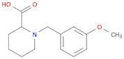 1-(3-Methoxybenzyl)piperidine-2-carboxylic acid