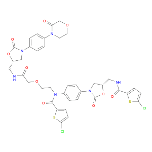 5-Chloro-N-[4-[(5S)-5-[[[(5-chloro-2-thienyl)carbonyl]amino]methyl]-2-oxo-3-oxazolidinyl]phenyl]-N…