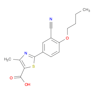 2-(4-Butoxy-3-cyanophenyl)-4-methylthiazole-5-carboxylic acid