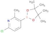 6-Chloro-2-methyl-3-(4,4,5,5-tetramethyl-1,3,2-dioxaborolan-2-yl)pyridine
