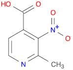 4-Pyridinecarboxylic acid, 2-methyl-3-nitro-