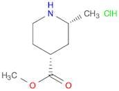 rac-methyl (2R,4R)-2-methylpiperidine-4-carboxylate hydrochloride, cis