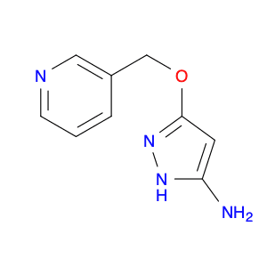 5-(Pyridin-3-ylmethoxy)-1H-pyrazol-3-amine