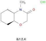 Trans-hexahydro-4-methyl-2h-1,4-benzoxazin-3(4h)-one hcl