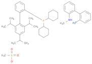 (SP-4-3)-[Dicyclohexyl[2',4',6'-tris(1-methylethyl)[1,1'-biphenyl]-2-yl]phosphine](methanesulfonat…