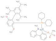 Methanesulfonato(2-dicyclohexylphosphino-3,6-dimethoxy-2',4',6'-tri-i-propyl-1,1'-biphenyl)(2'-met…
