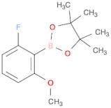 2-(2-Fluoro-6-methoxyphenyl)-4,4,5,5-tetramethyl-1,3,2-dioxaborolane