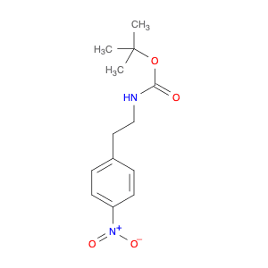 Carbamic acid, [2-(4-nitrophenyl)ethyl]-, 1,1-dimethylethyl ester