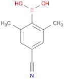 4-Cyano-2,6-dimethylphenylboronic acid