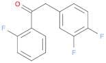 2-(3,4-Difluorophenyl)-1-(2-fluorophenyl)ethanone