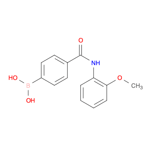 {4-[(2-methoxyphenyl)carbamoyl]phenyl}boronic acid