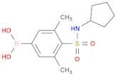 [4-(cyclopentylsulfamoyl)-3,5-dimethylphenyl]boronic acid