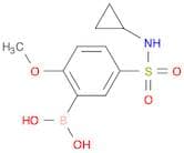 (5-(N-Cyclopropylsulfamoyl)-2-methoxyphenyl)boronic acid