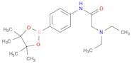 2-(diethylamino)-N-(4-(4,4,5,5-tetramethyl-1,3,2-dioxaborolan-2-yl)phenyl)acetamide