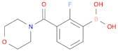 2-Fluoro-3-(morpholine-4-carbonyl)phenylboronic acid