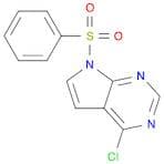 4-Chloro-7-(phenylsulfonyl)-7H-pyrrolo[2,3-d]pyrimidine