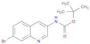TERT-BUTYL 7-BROMOQUINOLIN-3-YLCARBAMATE