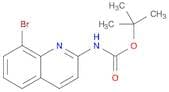 TERT-BUTYL 8-BROMOQUINOLIN-2-YLCARBAMATE