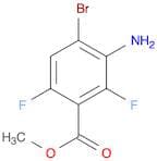 Methyl 3-amino-4-bromo-2,6-difluorobenzoate