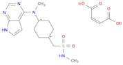 trans-​N-​Methyl-​4-​(methyl-​7H-​pyrrolo[2,​3-​d]​pyrimidin-​4-​ylamino)​cyclohexanemethanesu​lfo…