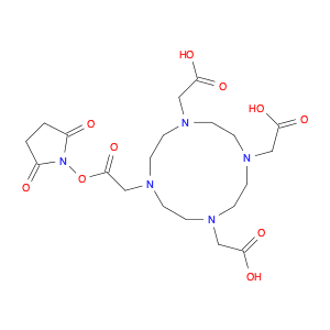 1,4,7,10-Tetraazacyclododecane-1,4,7,10-tetraacetic acid, 1-(2,5-dioxo-1-pyrrolidinyl) ester