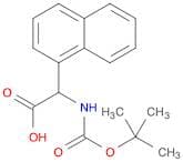 2-((tert-Butoxycarbonyl)amino)-2-(naphthalen-1-yl)acetic acid