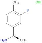 (1R)-1-(3-FLUORO-4-METHYLPHENYL)ETHYLAMINE HYDROCHLORIDE