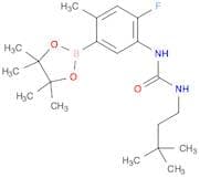 Urea, N-(3,3-dimethylbutyl)-N'-[2-fluoro-4-methyl-5-(4,4,5,5-tetramethyl-1,3,2-dioxaborolan-2-yl)p…