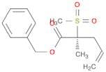 (S)-Benzyl 2-methyl-2-(methylsulfonyl)pent-4-enoate