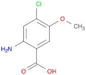 2-amino-4-chloro-5-methoxy-benzoic acid
