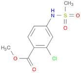 Methyl 2-chloro-4-(methylsulfonamido)benzoate