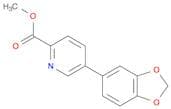 Methyl 5-(benzo[d][1,3]dioxol-5-yl)picolinate
