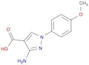 3-Amino-1-(4-methoxyphenyl)-1H-pyrazole-4-carboxylic acid