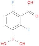 3-Carboxy-2,4-difluorophenylboronic acid