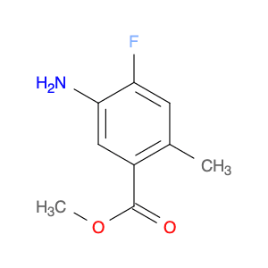 5-Amino-4-fluoro-2-methyl-benzoic acid methyl ester