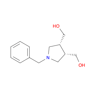 3,4-Pyrrolidinedimethanol, 1-(phenylmethyl)-, (3R,4S)-rel-