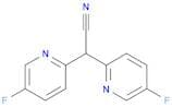 2,2-Bis(5-fluoropyridin-2-yl)acetonitrile