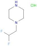 1-(2,2-Difluoro-ethyl)-piperazine hydrochloride