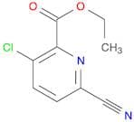 Ethyl 3-chloro-6-cyanopicolinate