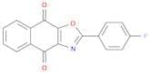 2-(4-Fluorophenyl)naphtho[2,3-d]oxazole-4,9-dione