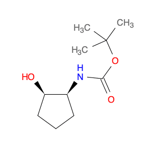 Carbamic acid, (2-hydroxycyclopentyl)-, 1,1-dimethylethyl ester, cis