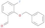 2-Benzyloxy-3-fluorobenzaldehyde