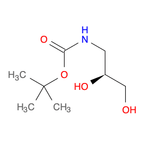 Carbamic acid, [(2S)-2,3-dihydroxypropyl]-, 1,1-dimethylethyl ester (9CI)