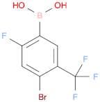 4-Bromo-2-fluoro-5-(trifluoromethyl)phenylboronic acid