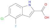 5-Chloro-4-fluoro-1H-indole-2-carboxylic acid