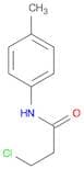 3-Chloro-N-(4-methylphenyl)propanamide