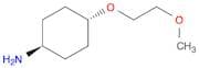 Cyclohexanamine, 4-(2-methoxyethoxy)-, trans- (9CI)