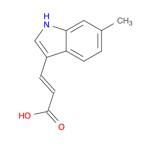 (E)-3-(6-methyl-1H-indol-3-yl)acrylic acid