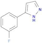 1H-Pyrazole,3-(3-fluorophenyl)-(9CI)