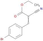 2-Propenoic acid, 2-cyano-3-(4-bromophenyl)-, ethyl ester